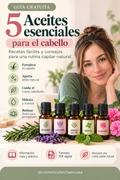 Guía GRATUITA | 5 aceites esenciales para el cabello